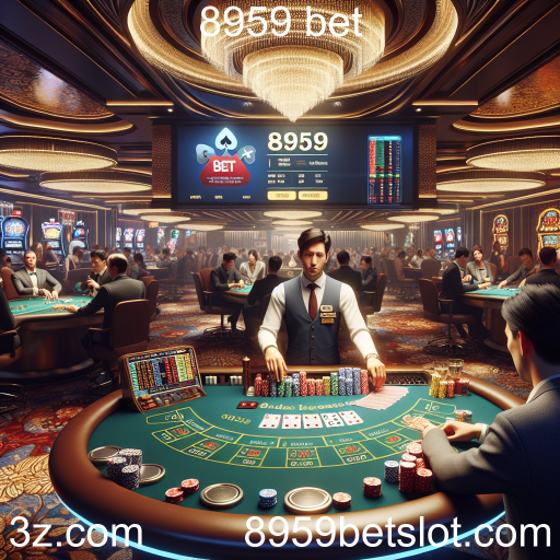 A Emoção do Cassino Ao Vivo no 8959 Bet